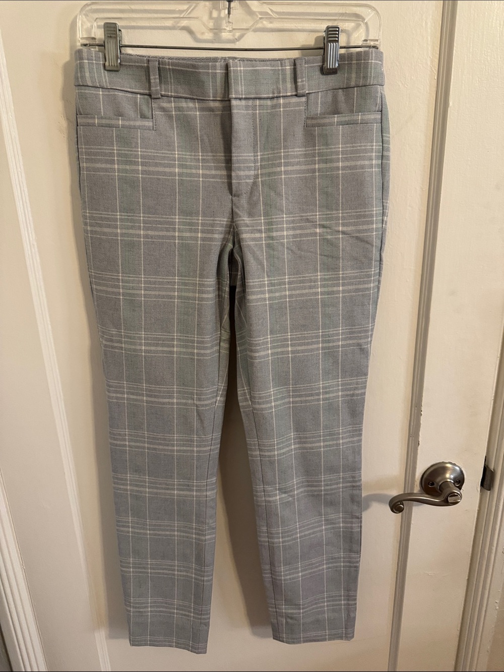 Banana Republic Sloan Plaid Ankle Length Pants Size 2